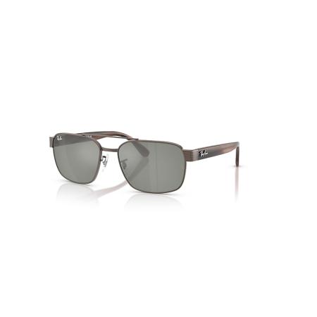 Ray-Ban Rb3751 zonnebril Havana Bruin montuur Groen glazen 61-17