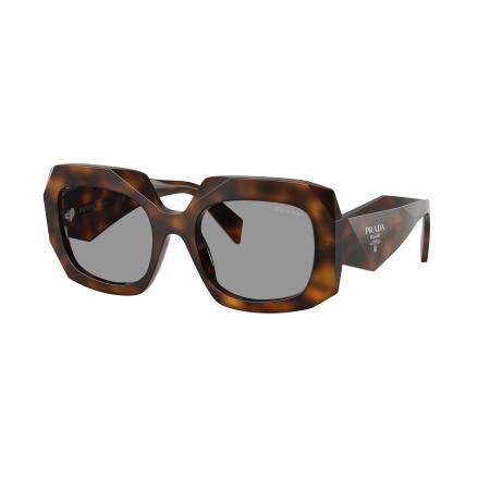 Prada Vrouwelijk Sunglass PR B23S - Framekleur: Juniper schildpad, Lenskleur: Grijs