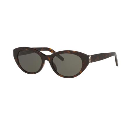 Saint Laurent Vrouwelijk Sunglass SL M148 - Framekleur: Tortoise, Lenskleur: Grijs