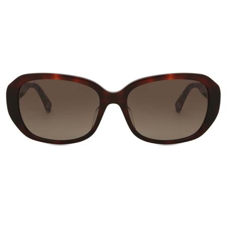 Kate Spade Ellison/F/S Aziatische pasvorm 086/HA Tortoiseshell Dames Zonnebril
