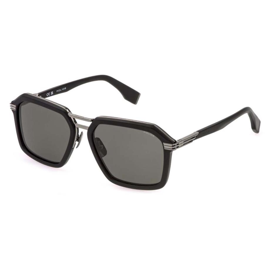 Police SPLQ92 MERCURY 2 509P Zwart Heren Zonnebril
