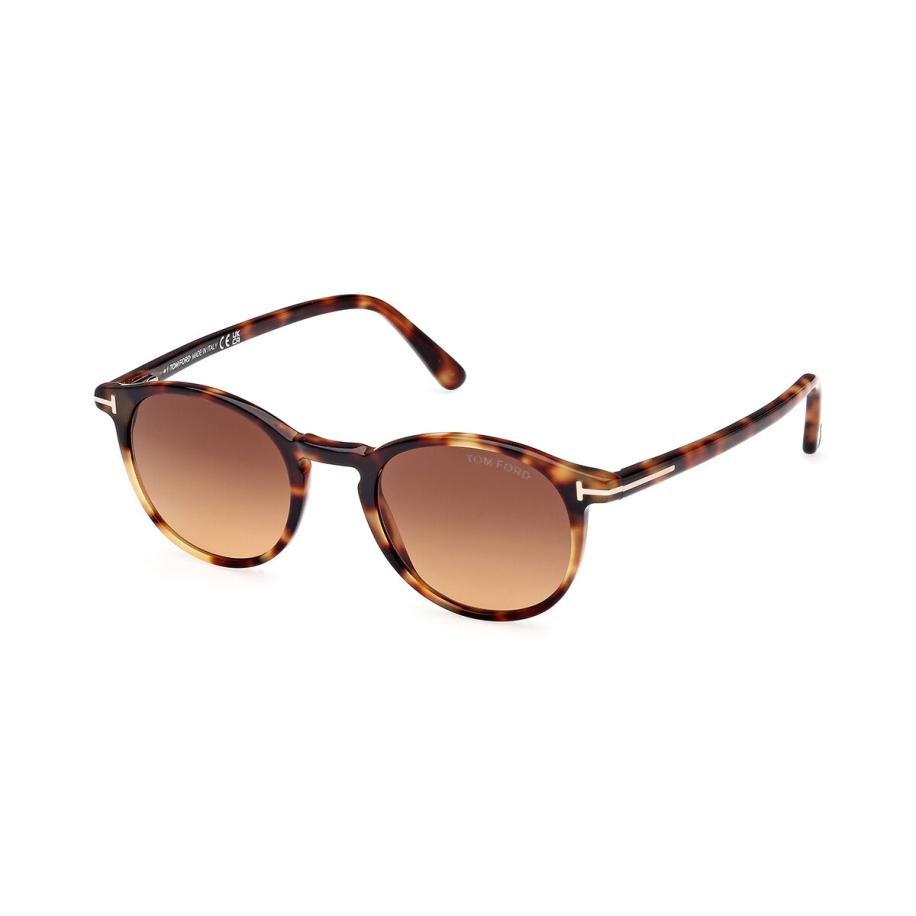 Tom Ford FT0539 ANDREA-02 53F Tortoiseshell Heren Zonnebril