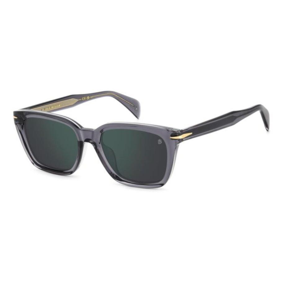 David Beckham DB 7135/F/S Aziatische pasvorm CBL/MT Grijs Heren Zonnebril