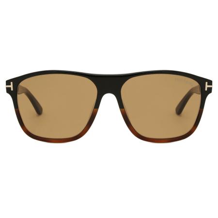 Tom Ford FT1081 FRANCES 05E Zwart Heren Zonnebril