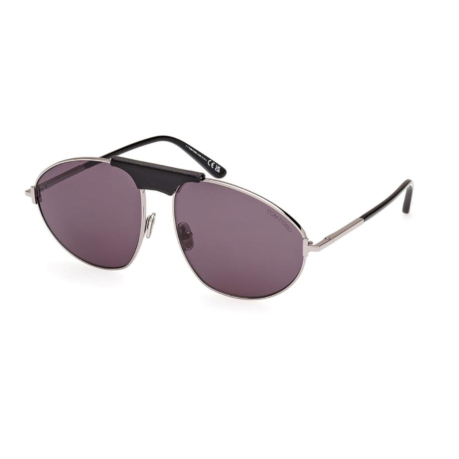 Tom Ford FT1095 KEN 14A Zilver Heren Zonnebril