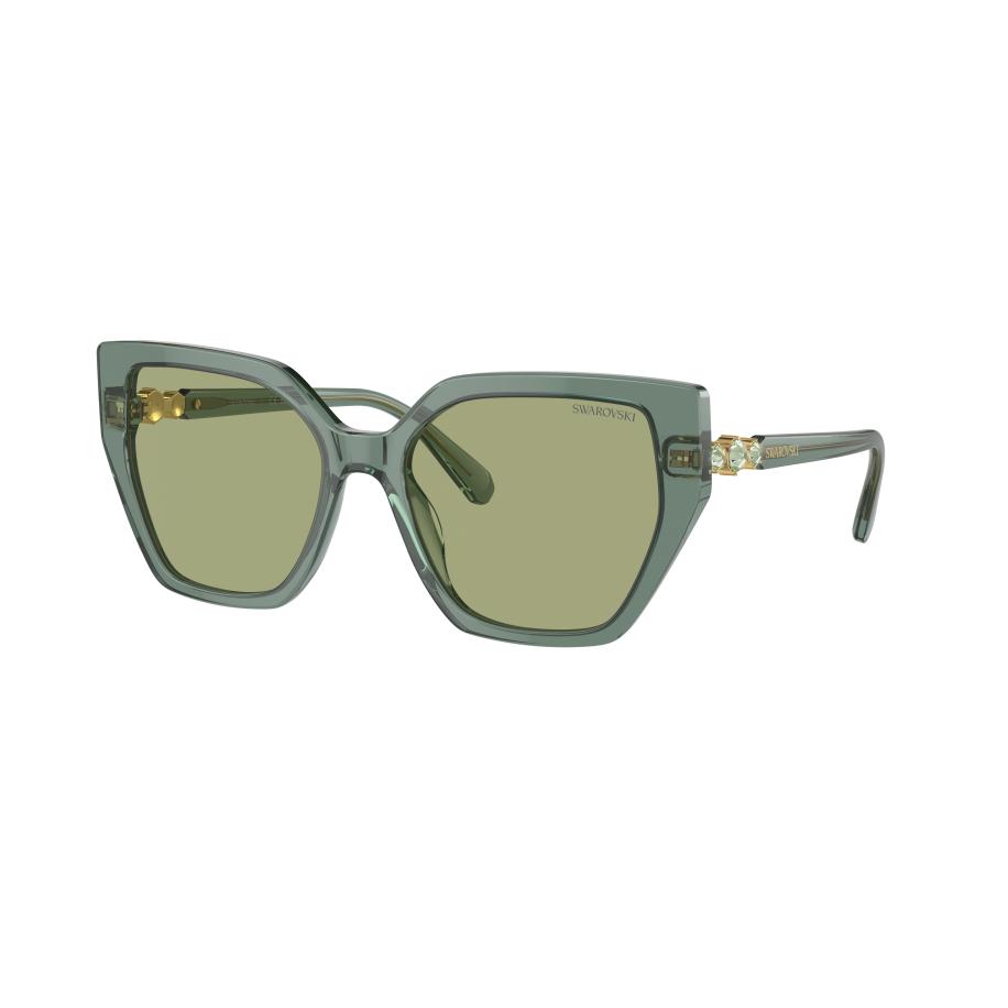 Swarovski SK6016 104382 Groen Dames Zonnebril Groen