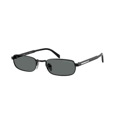 Prada Mannelijk Sunglass PR B54S - Framekleur: Zwart, Lenskleur: Donkergrijs Polar
