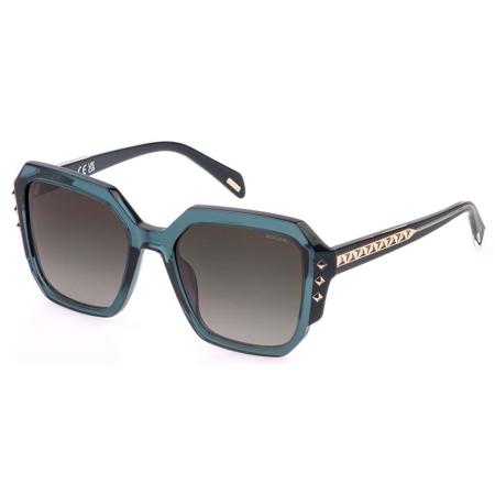 Police SPLR23E SUPERSTAR 3 03GE Blauw Dames Zonnebril