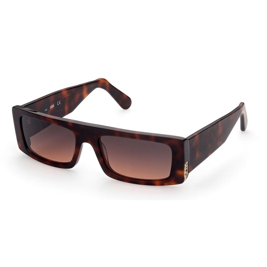 GCDS GD0009 52B Tortoiseshell Heren Zonnebril