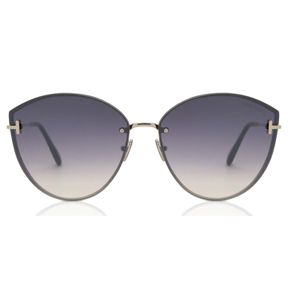 Tom Ford FT1106 EVANGELINE 16C Zilver Dames Zonnebril