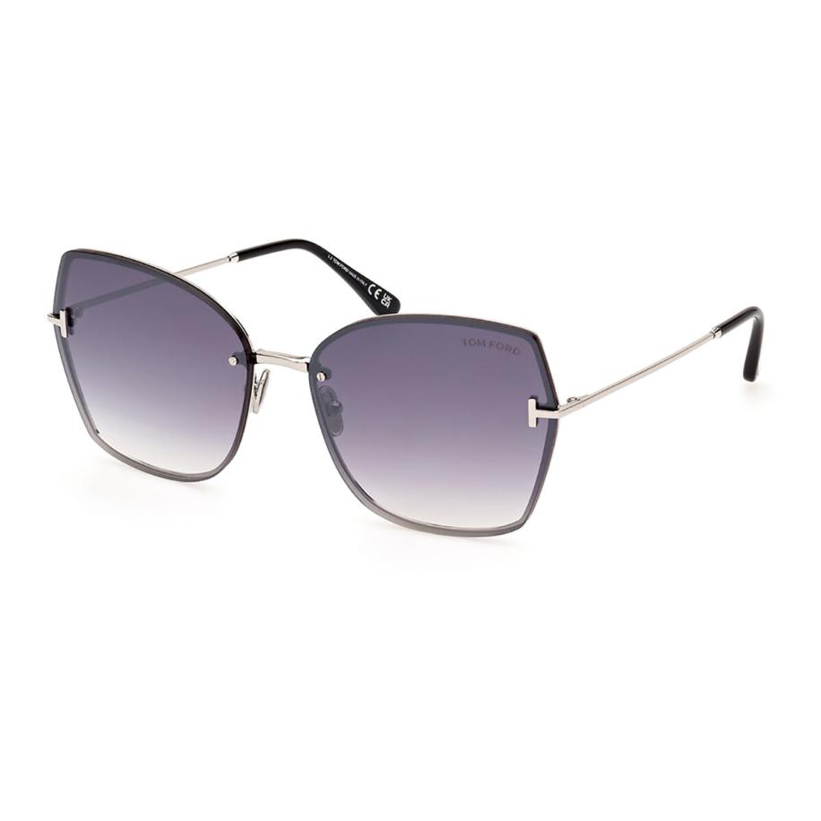 Tom Ford FT1107 NICKIE-02 16C Zilver Dames Zonnebril