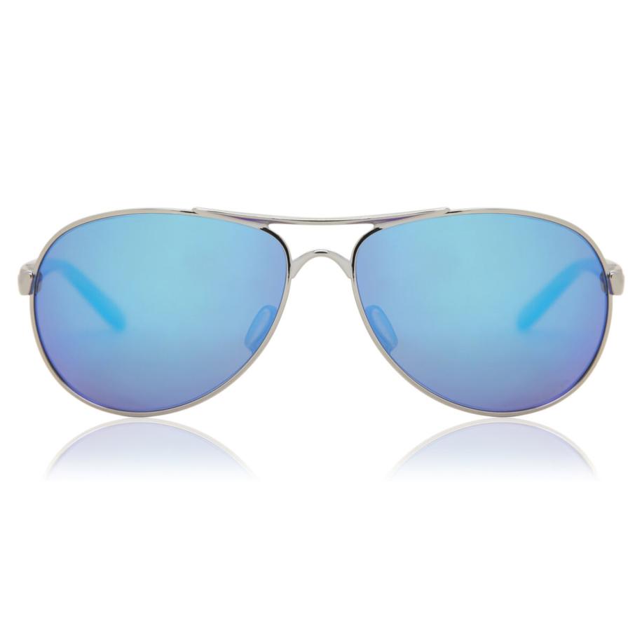 Oakley OO4079 FEEDBACK Polarized 407933 Grijs Dames Zonnebril Zilver