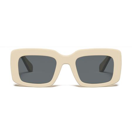 HANUKEii Santorini HK-022-03 Wit Heren Zonnebril