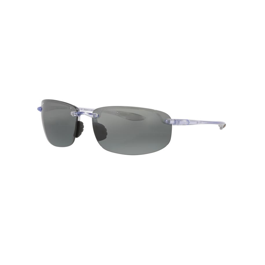 Maui Jim Unisex Sunglass Hookipa - Framekleur: Helder, Lenskleur: Grijs gradiënt Polarized Grijs
