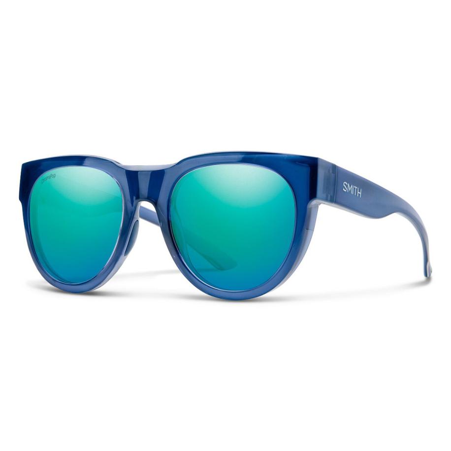Smith CRUSADER OXZ/G0 Blauw Heren Zonnebril