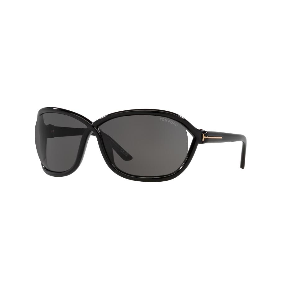 Tom Ford Vrouwelijk Sunglass Fernanda - Framekleur: Zwart glanzend, Lenskleur: Grijs Grijs