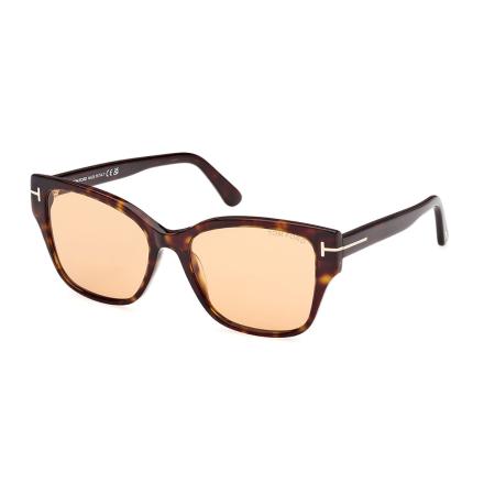 Tom Ford FT1108 ELSA 52E Tortoiseshell Dames Zonnebril