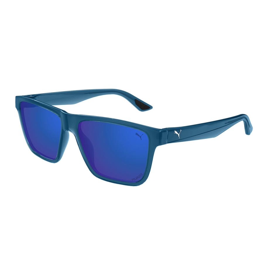 Puma PU0484S Polarized 4 Blauw Heren Zonnebril