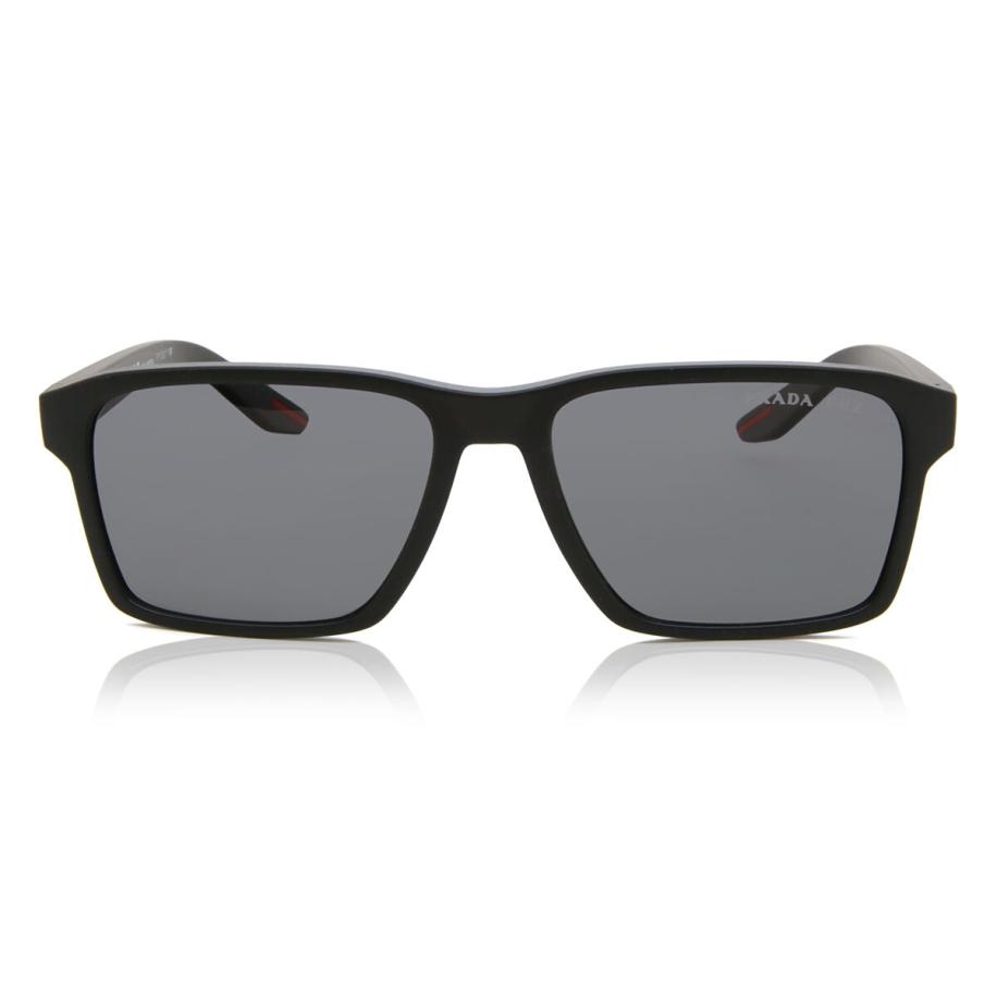 Prada Linea Rossa PS05YS Polarized DG002G Zwart Heren Zonnebril