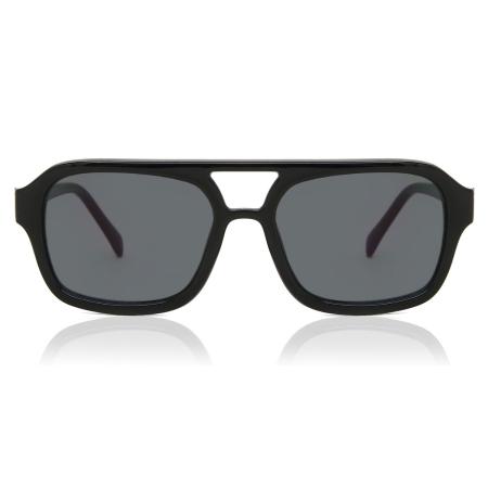 HANUKEii Curazao HK-013-01 Zwart Heren Zonnebril