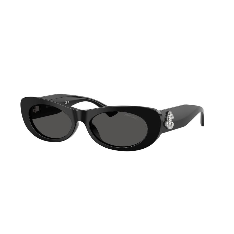 Jimmy Choo Vrouwelijk Sunglass JC5038BU - Framekleur: Zwart, Lenskleur: Donkergrijs Grijs