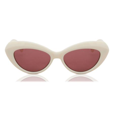 Lanvin LNV648S 101 Wit Dames Zonnebril