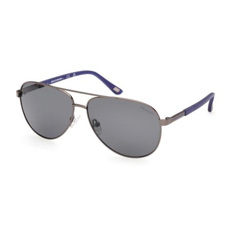 Skechers SE6365 Polarized 09D Gunmetal Heren Zonnebril