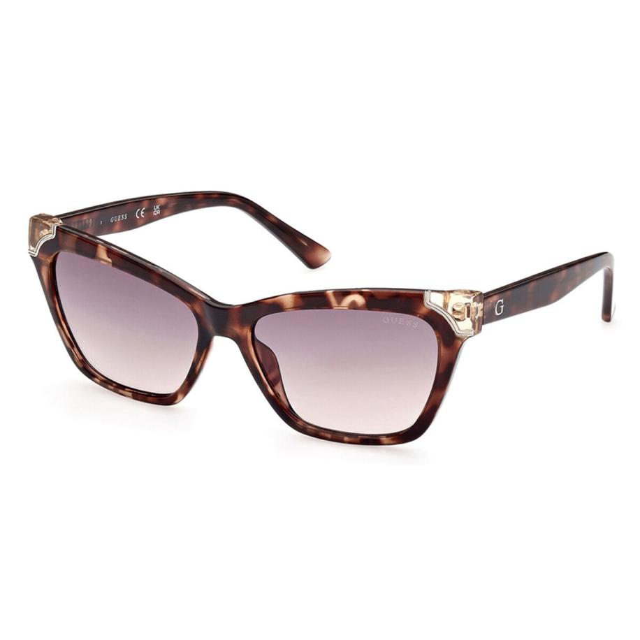 Guess GU7840 56B Tortoiseshell Dames Zonnebril