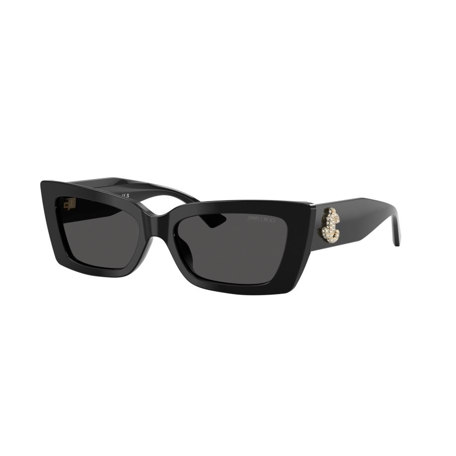 Jimmy Choo Vrouwelijk Sunglass JC5037BU - Framekleur: Zwart, Lenskleur: Donkergrijs Grijs