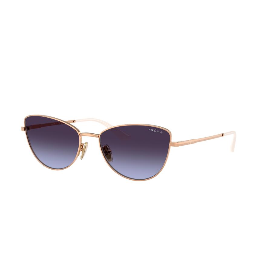 Vogue Eyewear Vrouwelijk Sunglass VO4324S - Framekleur: Roségoud, Lenskleur: Violet gradiënt grijs Multicolor