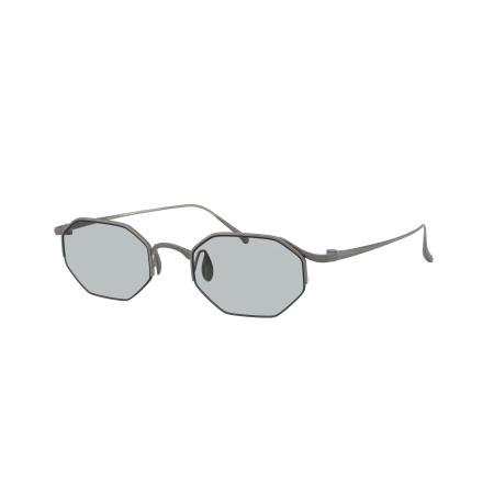Giorgio Armani Mannelijk Sunglass AR6171T - Framekleur: Mat Staalgrijs, Lenskleur: Lichtgrijs