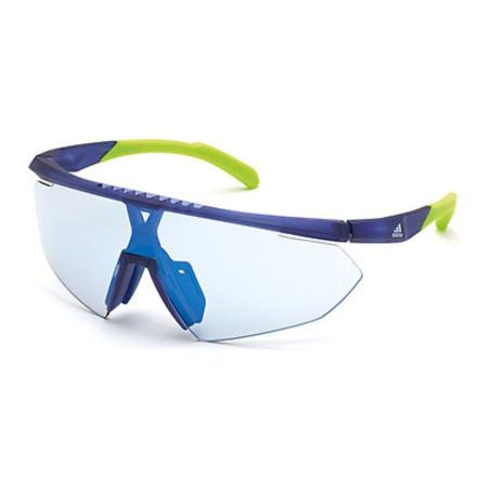 Adidas Sport SP0015 91X Blauw Heren Zonnebril