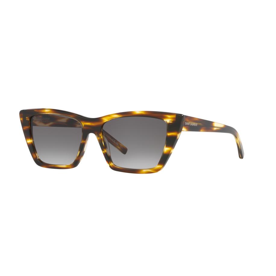 Saint Laurent Vrouwelijk Sunglass SL 276 Mica - Framekleur: Tortoise licht, Lenskleur: Grijs Grijs