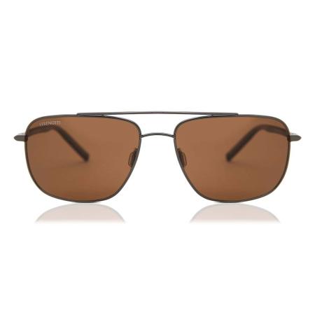 Serengeti Tellaro Polarized 8821 Zilver Heren Zonnebril