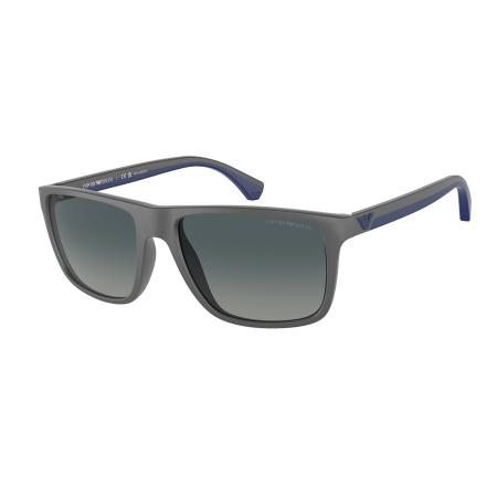 Emporio Armani EA4033 Polarized 50604U Grijs Heren Zonnebril