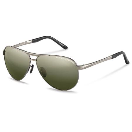 Porsche Design P8649 Polarized I Grijs Heren Zonnebril