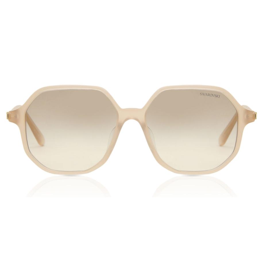 Swarovski SK6003F Aziatische pasvorm 103411 Bruin Dames Zonnebril