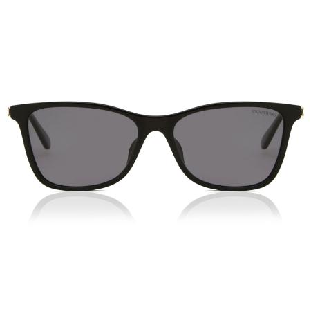 Swarovski SK6004F Aziatische pasvorm Polarized 100181 Zwart Dames Zonnebril