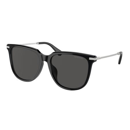 Swarovski SK6015D Aziatische pasvorm 100187 Zwart Dames Zonnebril