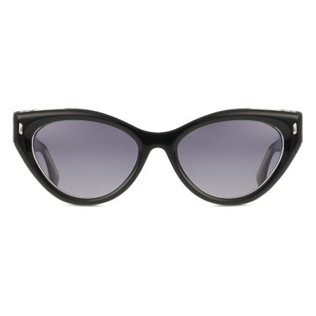 Dames Cat-eye Volledige rand Plastic Zwart Zonnebril - Arise Collective