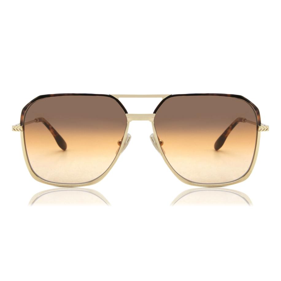 Victoria Beckham VB212S 712 Goud Dames Zonnebril