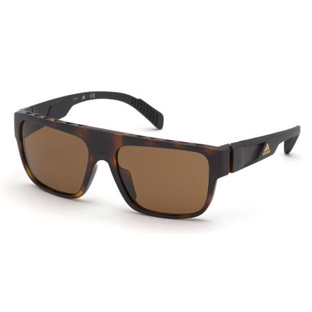 Adidas Sport SP0037 52E Tortoiseshell Heren Zonnebril