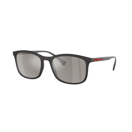 Prada Linea Rossa PS01TS LIFESTYLE DG02B0 Zwart Heren Zonnebril
