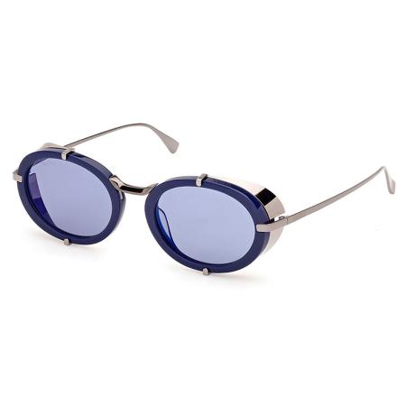 Max Mara MM0103 SELMA 90X Blauw Dames Zonnebril