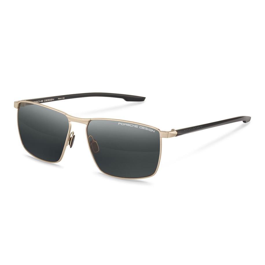 Porsche Design P8948 Polarized C Goud Heren Zonnebril