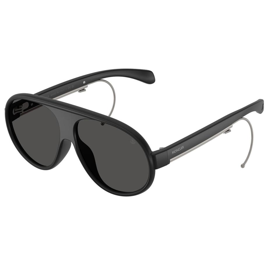 Moncler ME8007U VANTAJ 500687 Zwart Heren Zonnebril