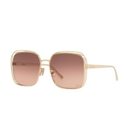 DIOR Vrouwelijk Sunglass Fildior S1U Cd40151U - Framekleur: Goud glanzend, Lenskleur: Bruin