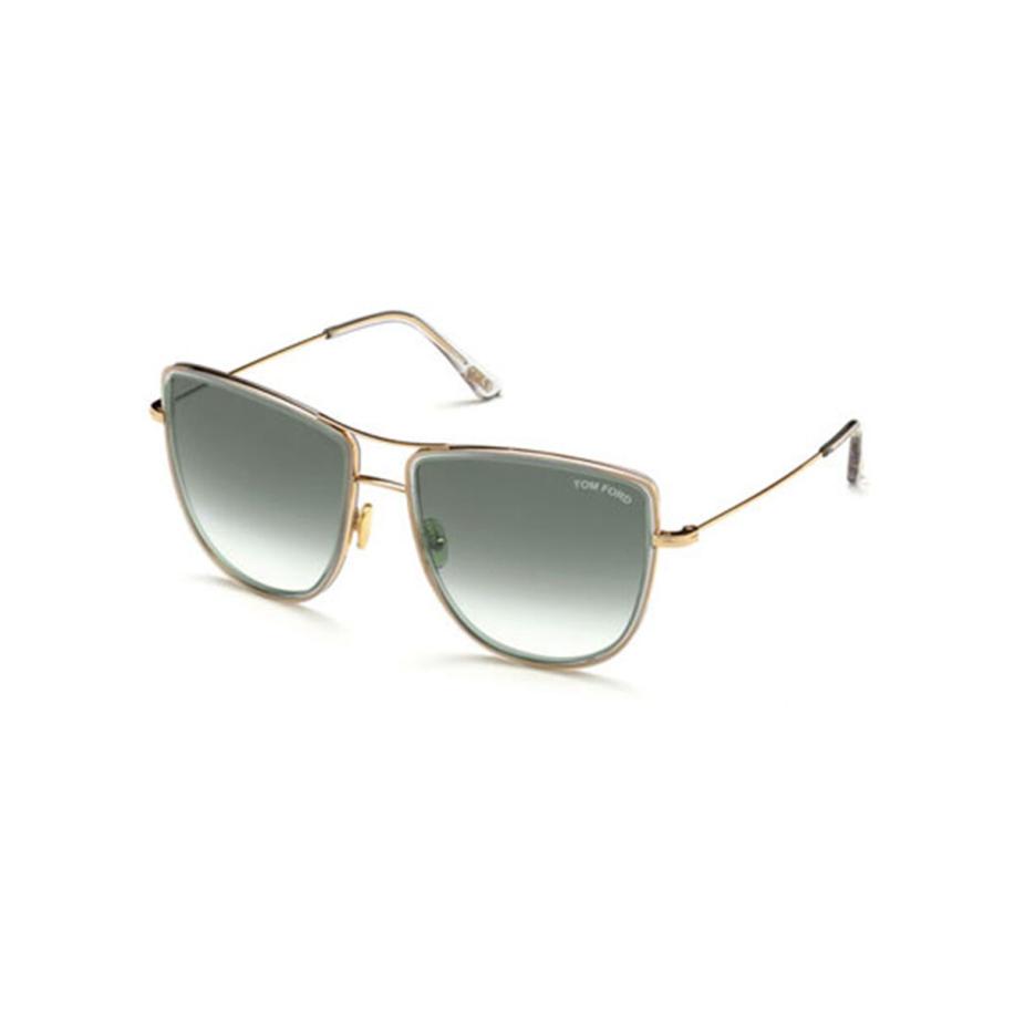Tom Ford FT0759 TINA 28B Goud Dames Zonnebril