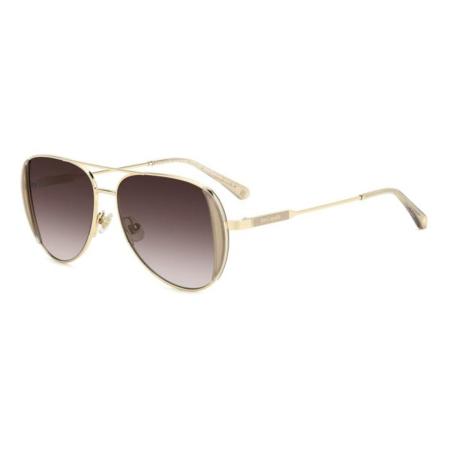 Kate Spade KS Navy/G/S Aziatische pasvorm Polarized 4S4/LA Goud Dames Zonnebril