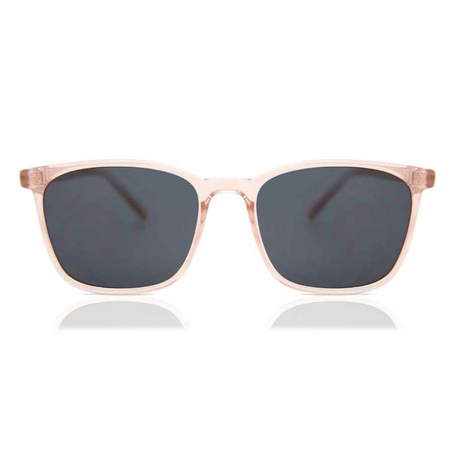 Heren Vierkant Volledige rand Plastic Roze Zonnebril - SmartBuy Collection